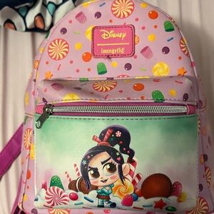 Loungefly Vanellope Candy Backpack - Pink